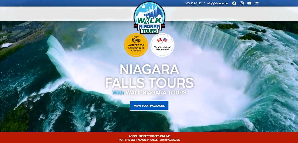 Niagara walking tours